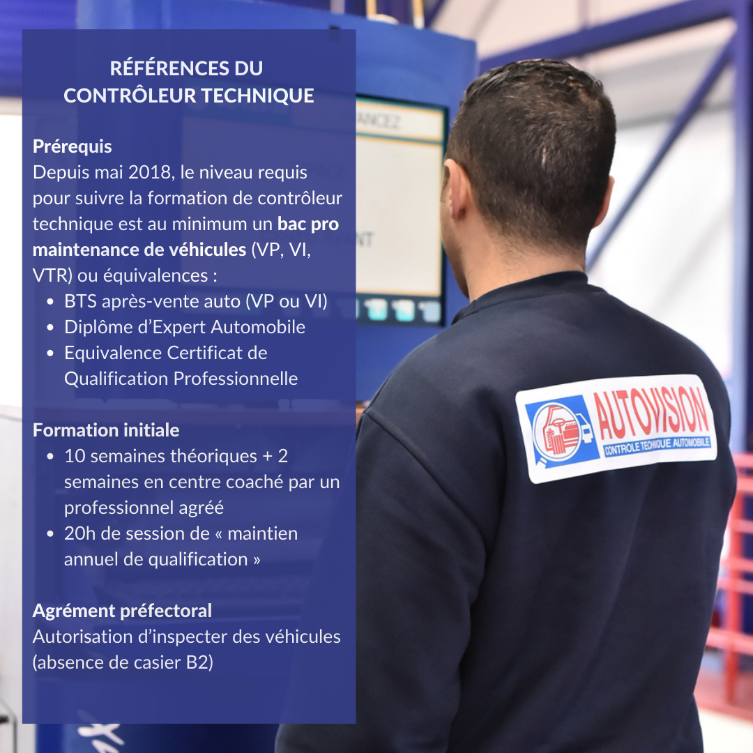 Fiche métier du contrôleur technique