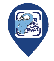application mobile Eléphant bleu qrcode