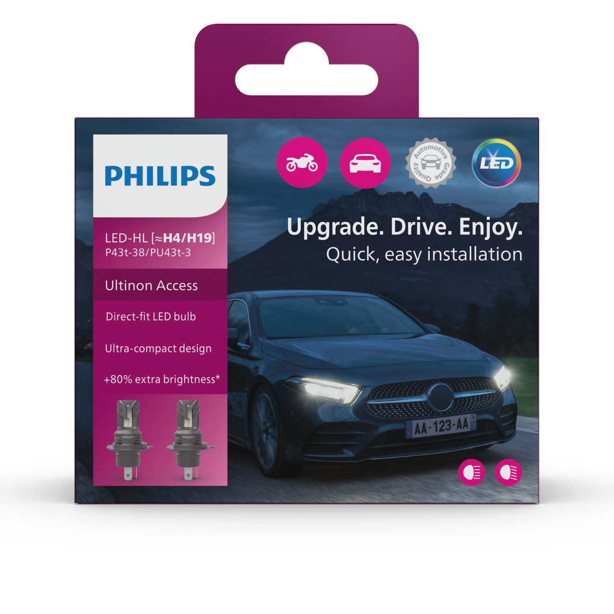 philips ultinon access led pack double